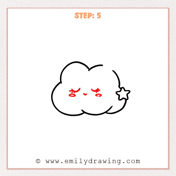how to draw a night sky - Step 5